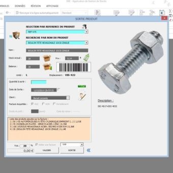 Gestion de stocks avec Excel
